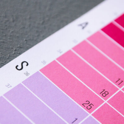 Wandkalender 2025 Rosa Flieder Pink Violett Lila Kalender Jahresplaner 2025 Homeoffice Wallplanner Designkalender